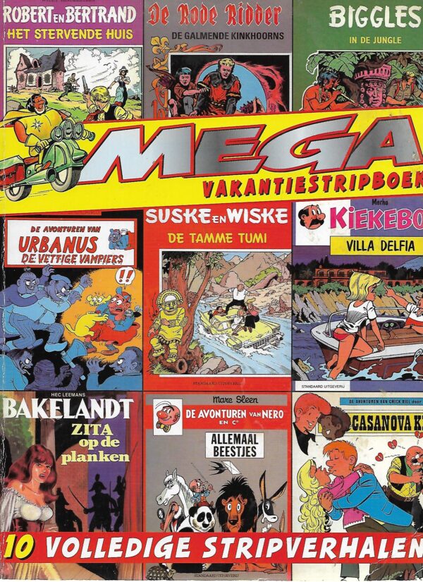 Mega  stripboek  ......  1997-06