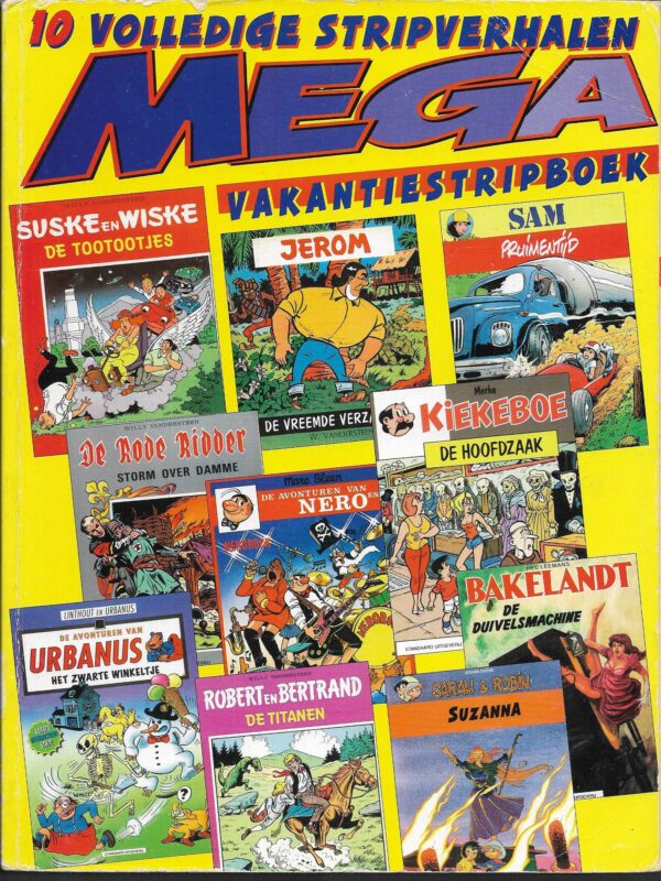 Mega  stripboek  ......  1998-06