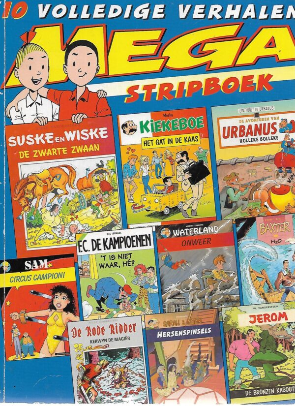 Mega  stripboek  ...... 2000-04
