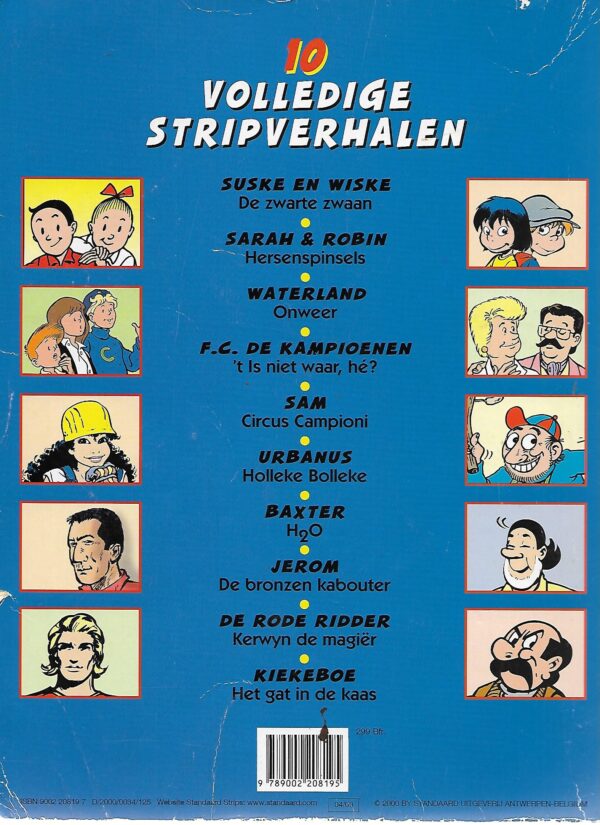 Mega  stripboek  ...... 2000-04