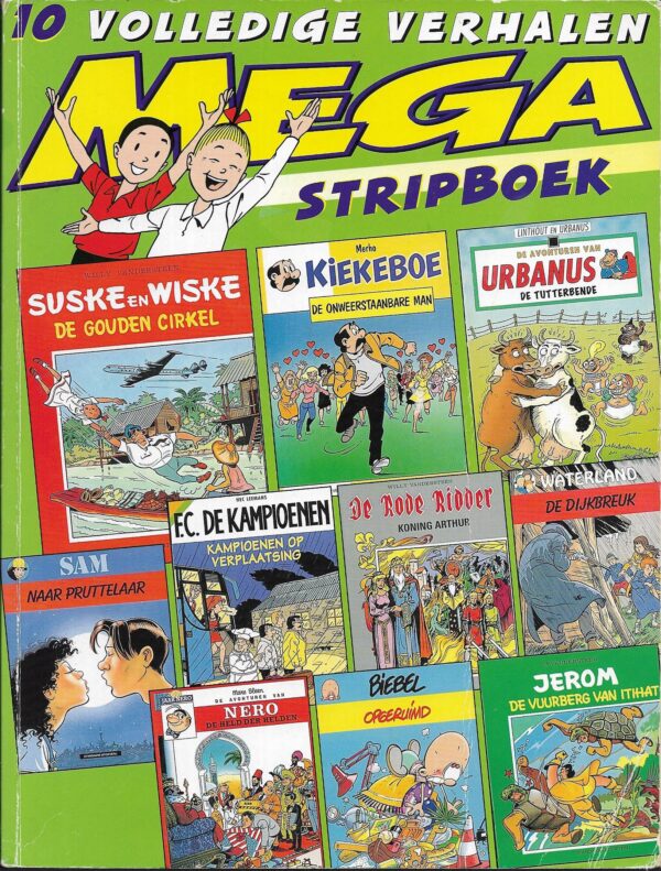 Mega  stripboek  ...... 2001-04