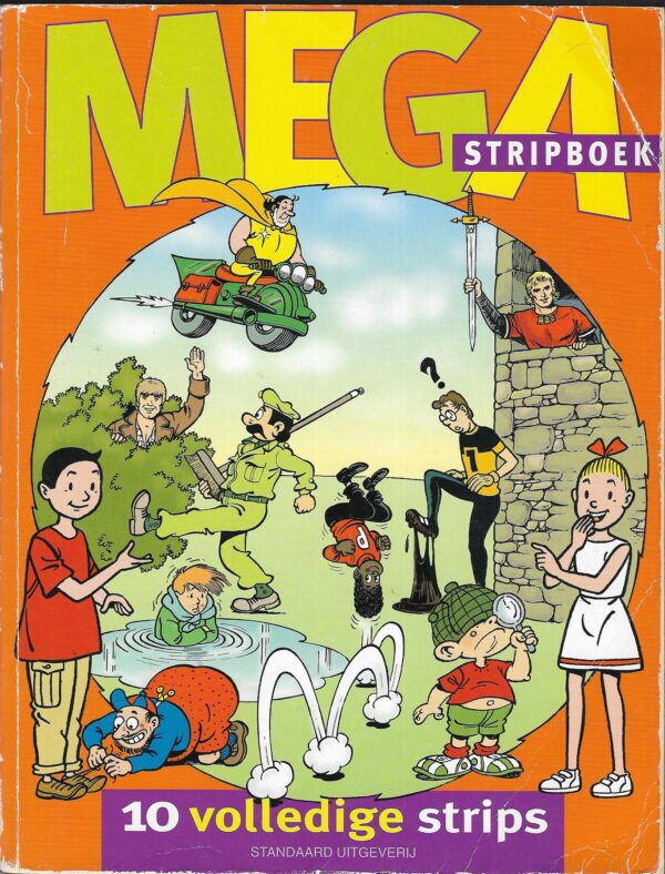 Mega  stripboek  ...... 2002-04