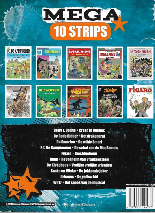 Mega  stripboek  ...... 2011