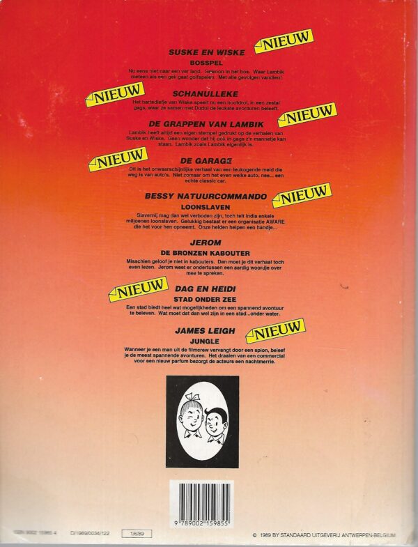 Familie stripboeken  1989-06-01