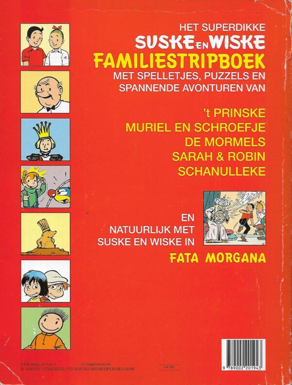 Familie stripboeken  1998-04