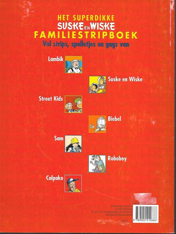 Familie stripboeken  2001-06
