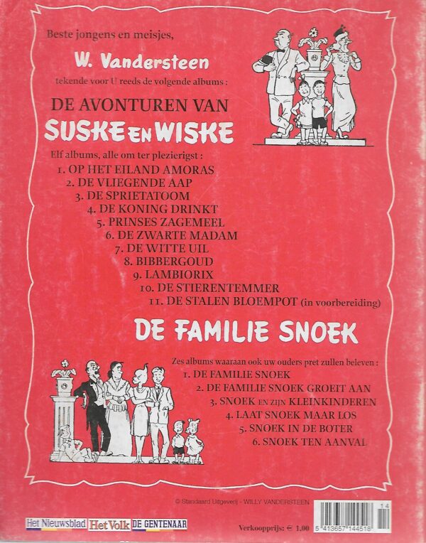 nr 10  De avonturen van Suske en Wiske   De stierentemmer