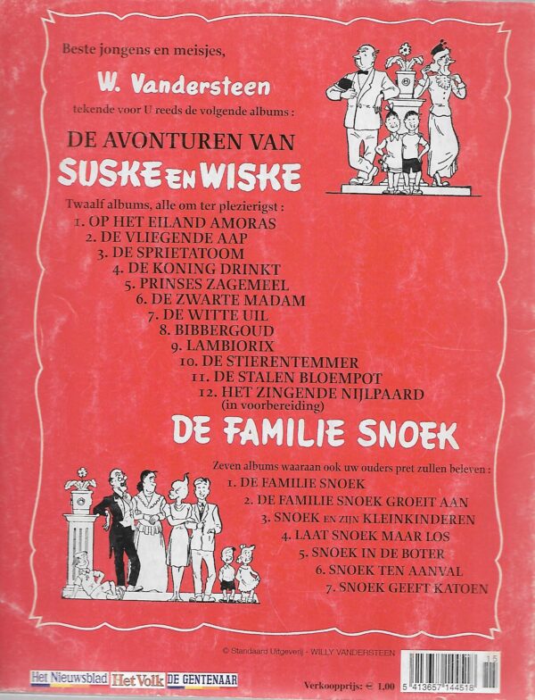 nr 11  De avonturen van Suske en Wiske   De stalen bloempot