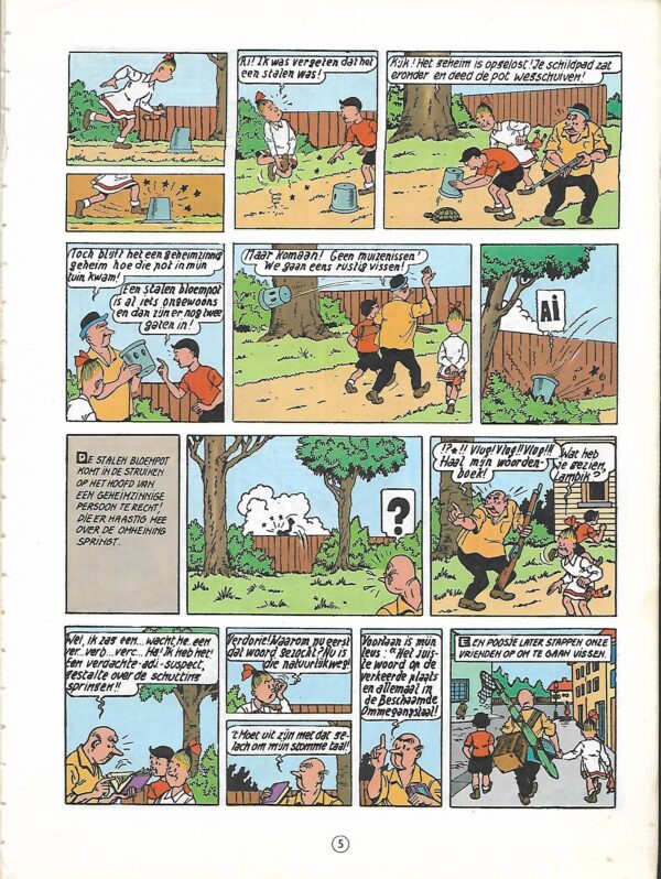 Plus  nr  145  De stalen bloempot