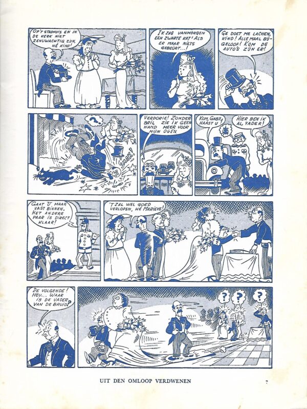Strip klassiek 10  De familie snoek groeit aan