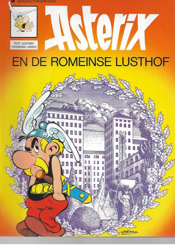 Asterix  nr 18..en de romeinse lusthof