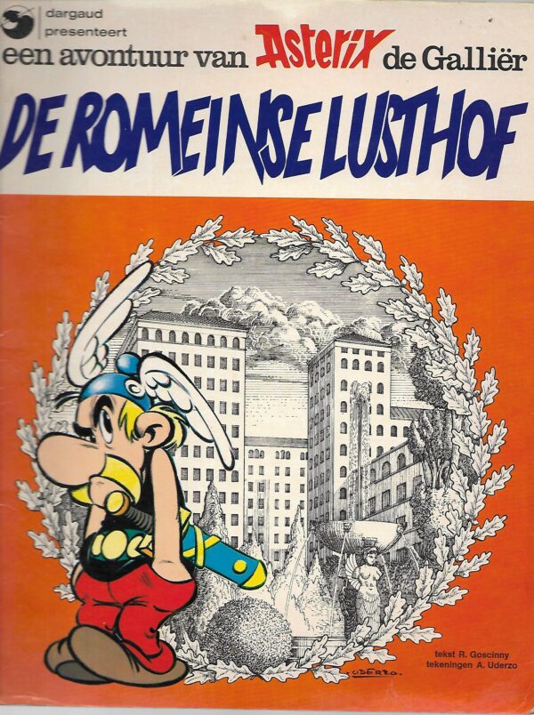 Asterix  nr 18 en de romeinse lusthof