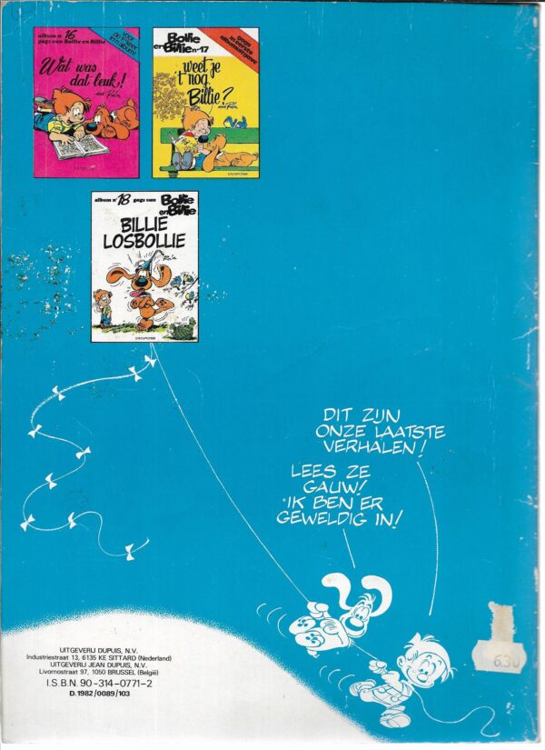 Bollie en billie  nr 19  Globe troters