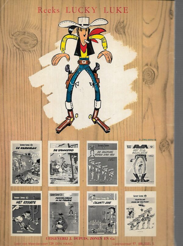 Lucky luke... Dupuis  nr 25 De spookstad