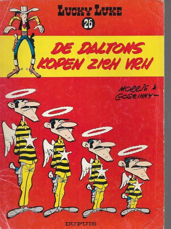 Lucky luke nr 26 De daltons kopen zich vrij Goede staat iets gebruikers sporen a Lucky luke... Dupuis nr 26 De daltons kopen zich vrij