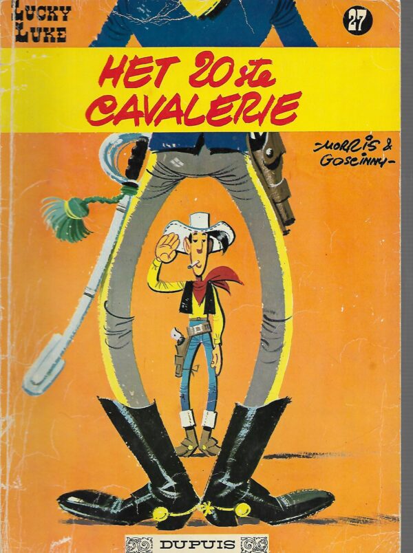Lucky luke nr 27 Het 20ste cavalerie Goede staat iets gebruikers sporen Naam in geschreven a Lucky luke... Dupuis nr 27 Het 20ste cavalerie