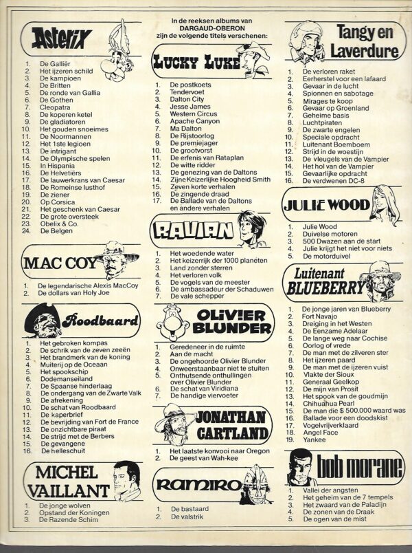 Lucky luke...Dargaud presenteerd  nr  17  De ballade van de daltons