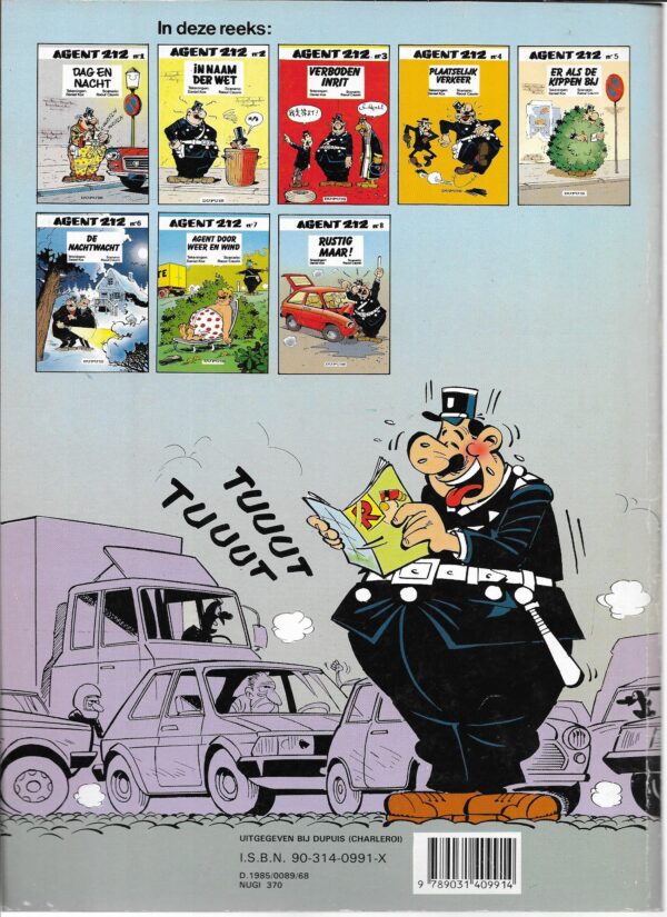 Agent 212  nr 5 Er als de kippen bij