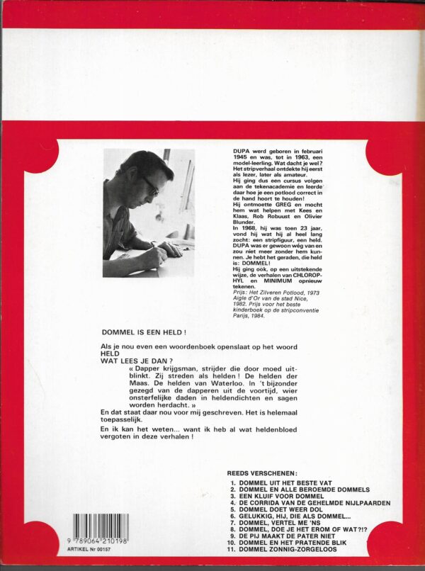 Dommel  nr 4  De gorrida van de gehelmde nijlpaarden