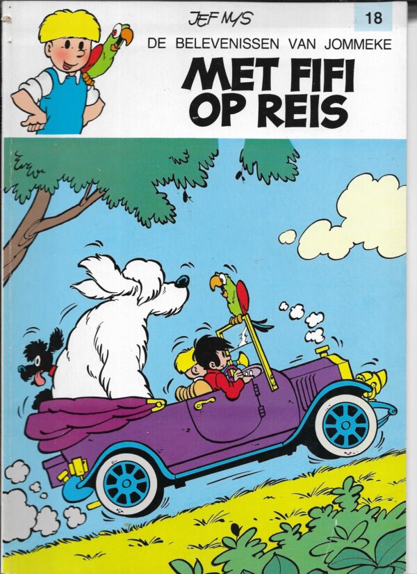 Jommeke nr 18  met fifi op reis