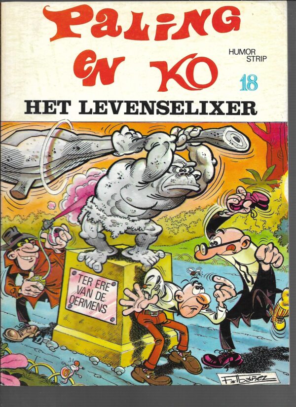 Paling en ko nr 18 het levenselixer 1973 1e druk nieuwstaat a Paling en ko nr 18 het levenselixer
