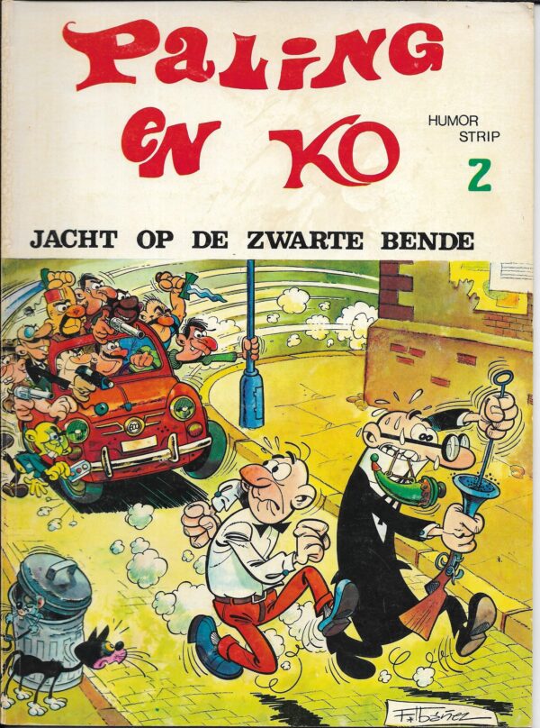 Paling en ko nr 2 jacht op de zwarte bende 1e druk 1971 nieuwstaat a Paling en ko nr 2 jacht op de zwarte bende