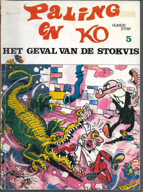 Paling en ko nr 5 het gevalvan de stokvis herdruk 1972 goede staat a Paling en ko nr 5 het geval van de stokvis