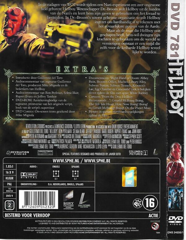 DVD 781  Hellboy