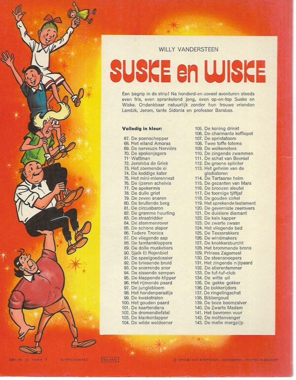 101  De kaartendans  5-06-1973