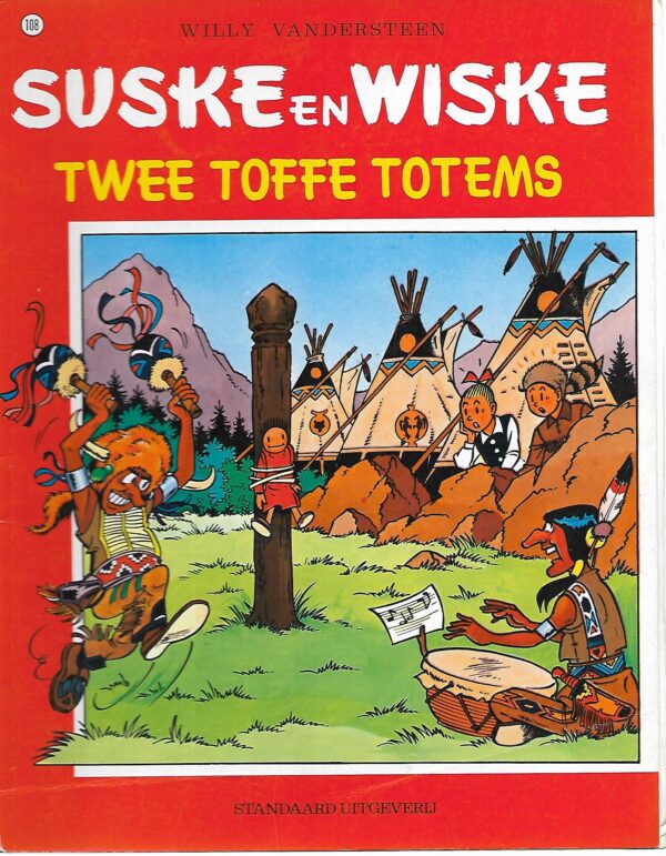 108 Twee toffe totems 01-1991 Goede staat 108 Twee toffe totems 01-1991