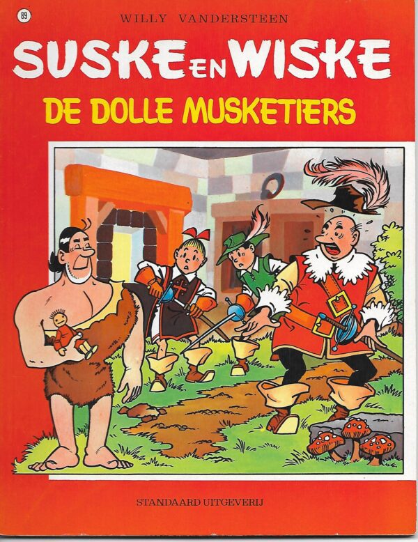 89 De dolle musketiers 22-03 1990 Nieuwstaat een paar witte stipjes op de rug .89 De dolle musketiers 22-03-1990