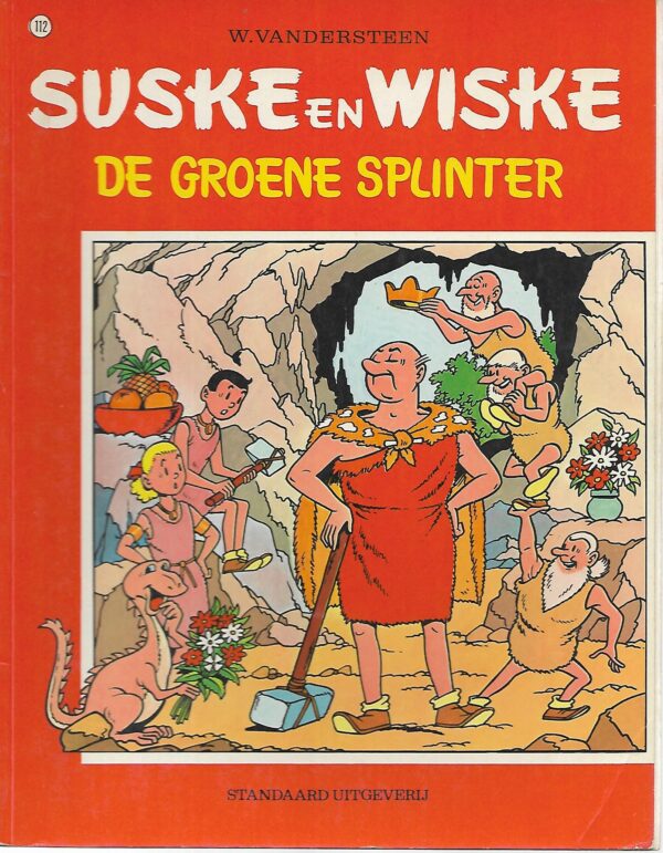 112 De groene splinter 4-10-1973 Goede staat Rug iets gebruikers spoor 112 De groene splinter 4-10-1973