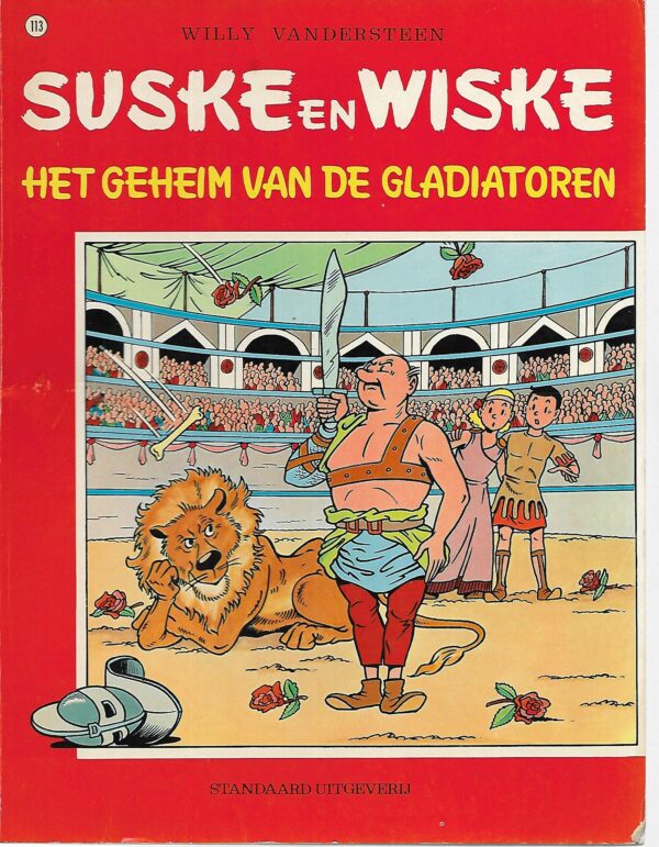 113 Het geheim van de gladiatoren 14-12-1982 Nieuwstaat 113 Het geheim van de gladiatoren