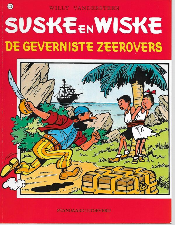 120 De geverniste zeerovers 16-10-1985 Nieuwstaat Achterkanr nr aangestreept 120 De geverniste zeerovers 16-10-1985