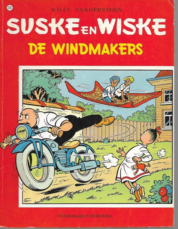 126 De windmakers 10-02-1977 Goede staat Naam Prijs sticker nr aan gestreept 126 De windmakers 10-02-1977