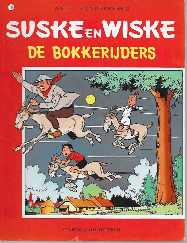 136 De bokkerijders 14-12-1984 goede staat Naam 136 De bokkerijders 14-12-1984