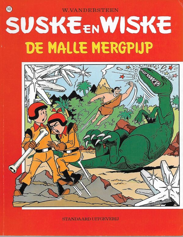 143 De malle mergpijp 03-07-1975 Goede staat Naam Nummers aangestreept 143 De malle mergpijp 03-07-1975