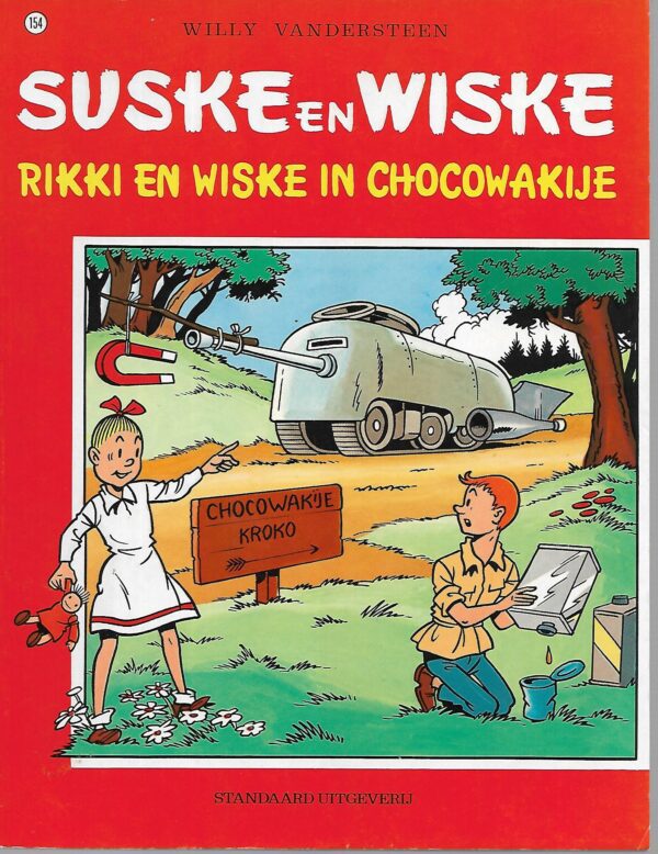 154  Rikki en wiske in chocowakije  10-06-1983