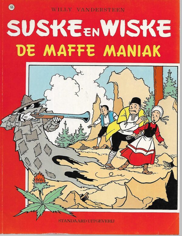 166 De maffe maniak 05-12-1982 Bijna nieuwstaat 166 De maffe maniak 05-12-1982